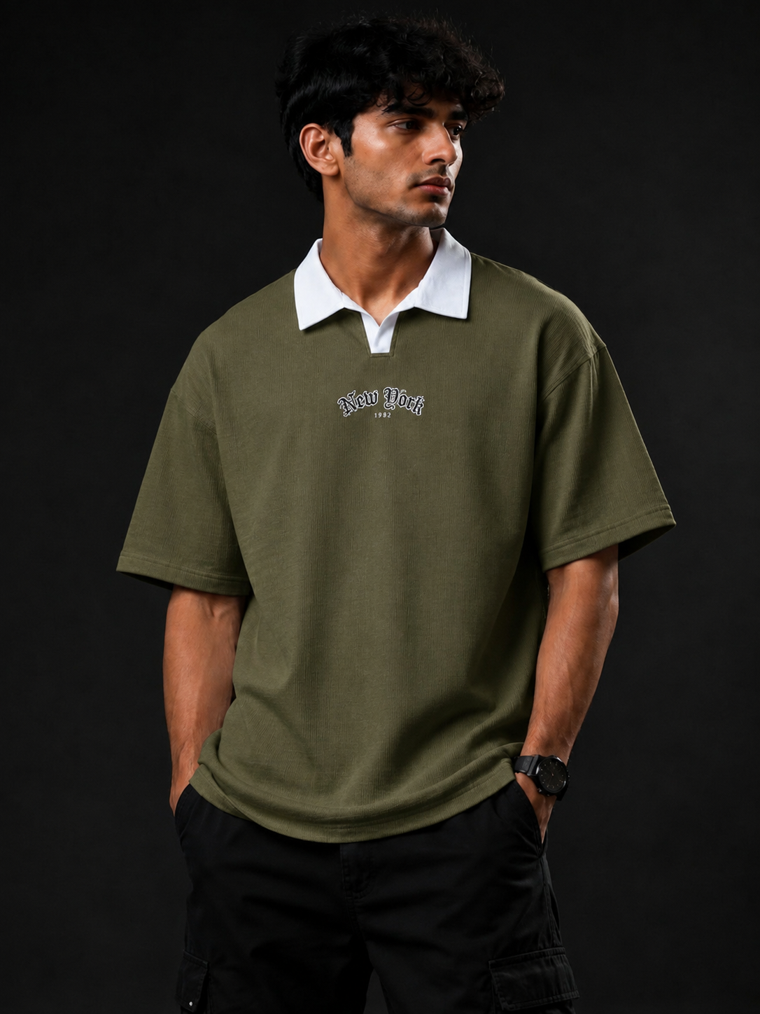Legacy Prime Contrast Johnny Collar Polo